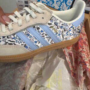 NIB Adidas X Liberty London Samba size 1 kids